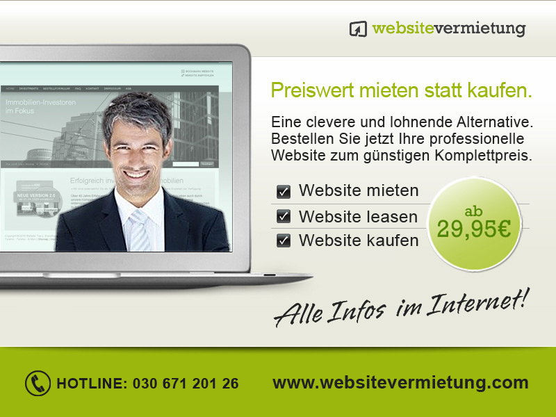 Websitevermietung